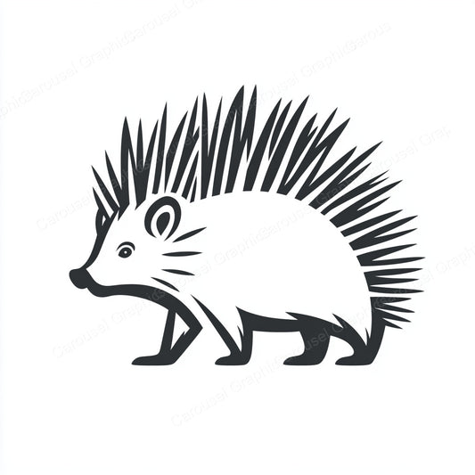 Porcupine Vector Graphic preview