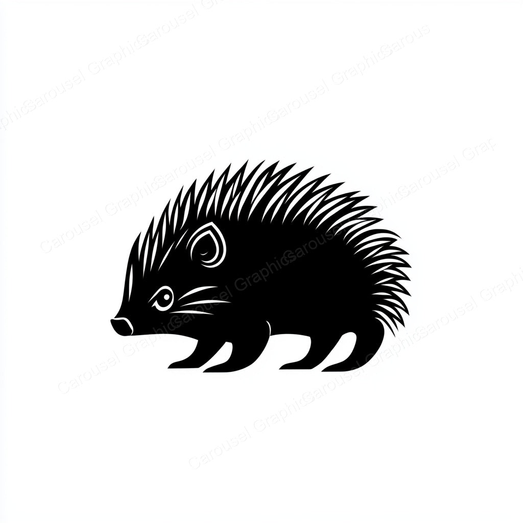 Porcupine Vector Graphic preview