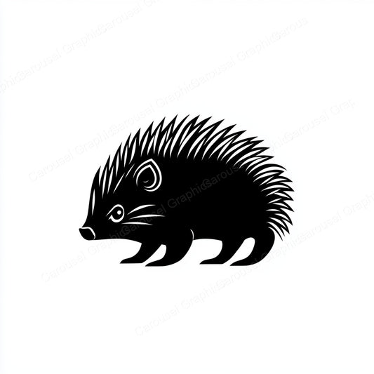 Porcupine Vector Graphic preview