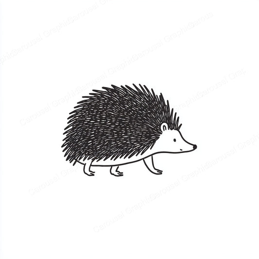 Porcupine Vector Graphic preview