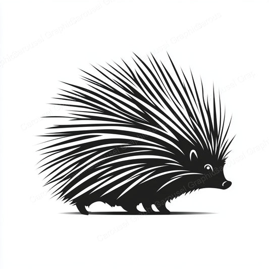 Porcupine Vector Graphic preview