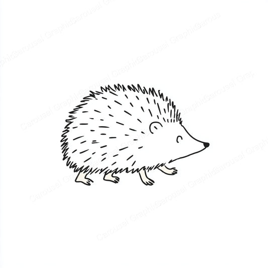 Porcupine Vector Graphic preview