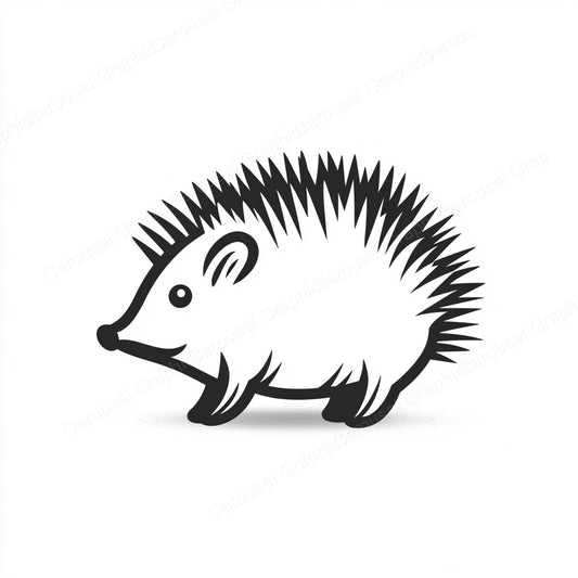 Porcupine Vector Graphic preview