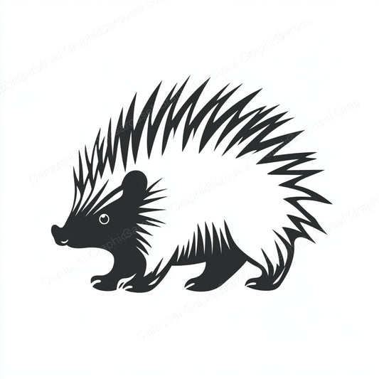 Porcupine Vector Graphic preview