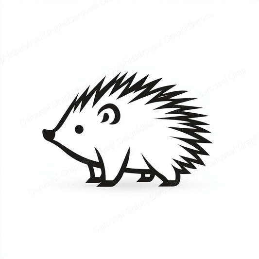 Porcupine Vector Graphic preview