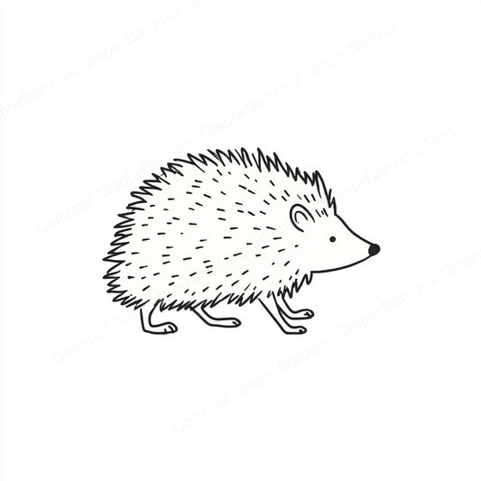 Porcupine Vector Graphic preview