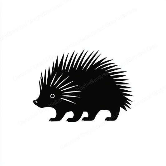 Porcupine Vector Graphic preview