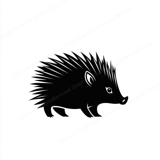 Porcupine Vector Graphic preview