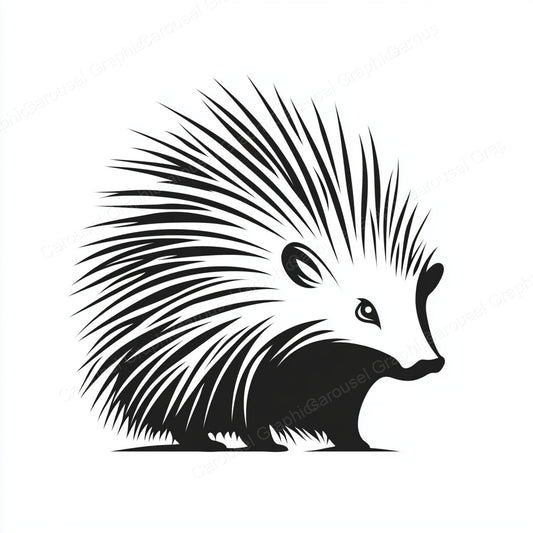 Porcupine Vector Graphic preview