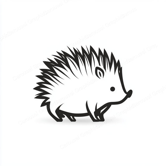 Porcupine Vector Graphic preview