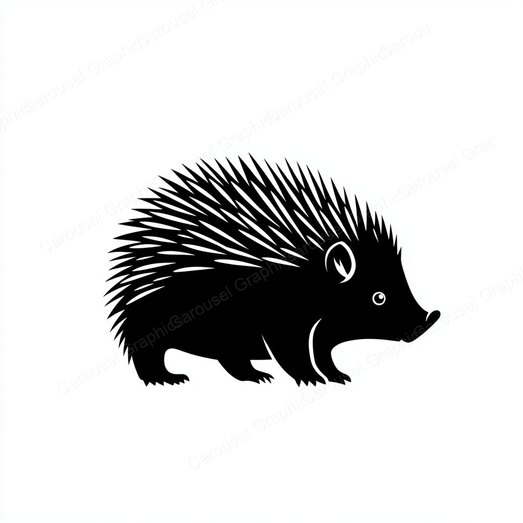 Porcupine Vector Graphic preview