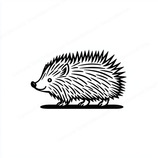 Porcupine Vector Graphic preview