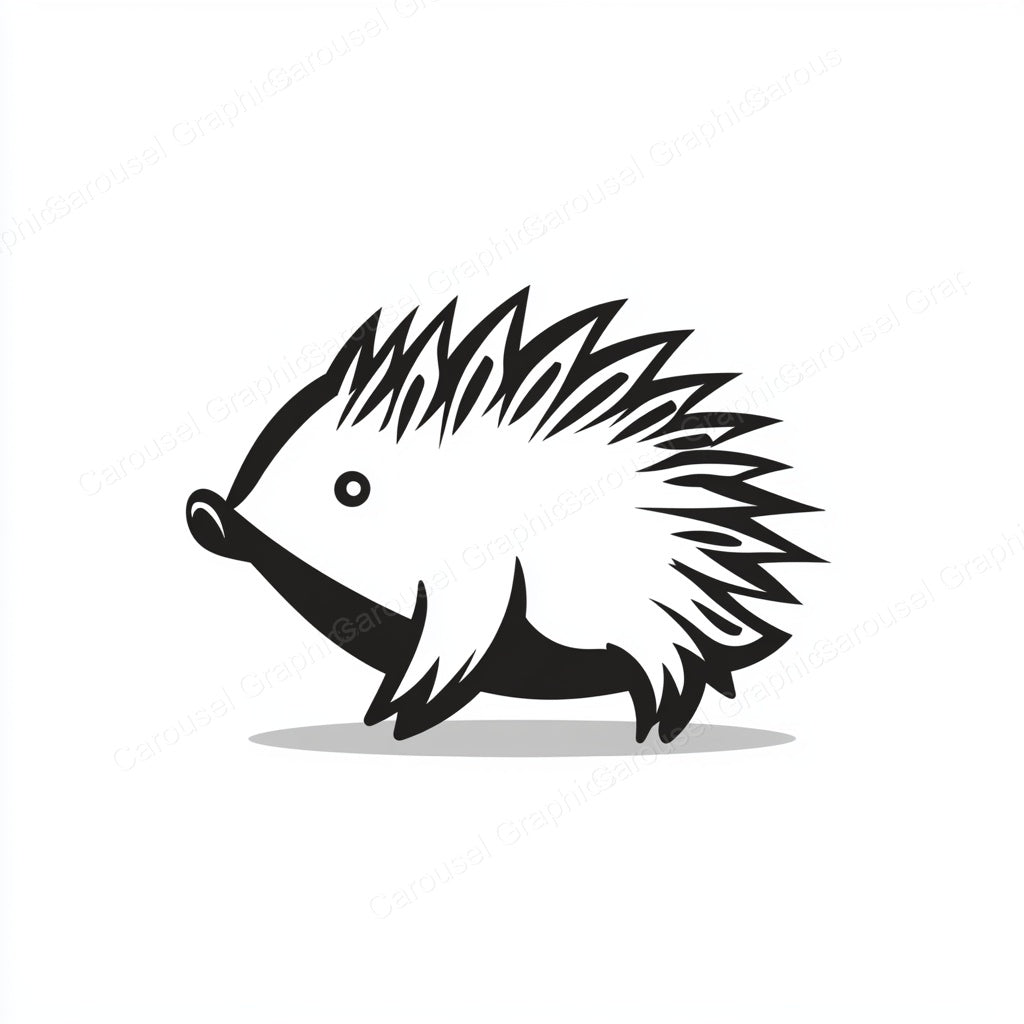 Porcupine Vector Graphic preview