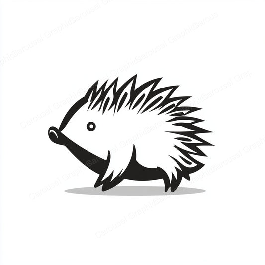 Porcupine Vector Graphic preview