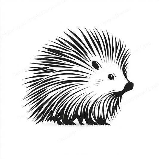 Porcupine Vector Graphic preview