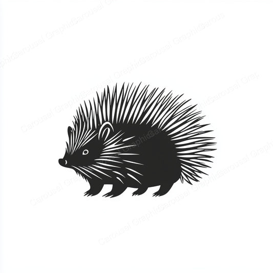 Porcupine Vector Graphic preview