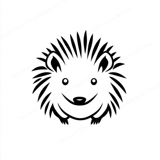 Porcupine Vector Graphic preview