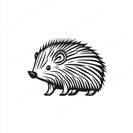 Porcupine Vector Graphic preview
