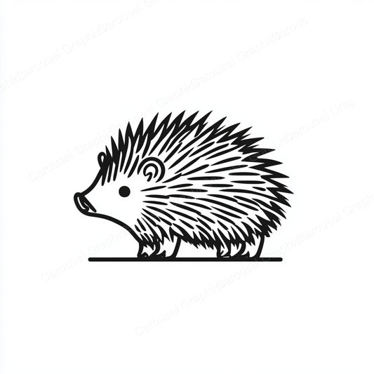 Porcupine Vector Graphic preview