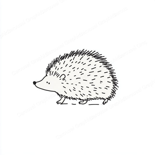 Porcupine Vector Graphic preview