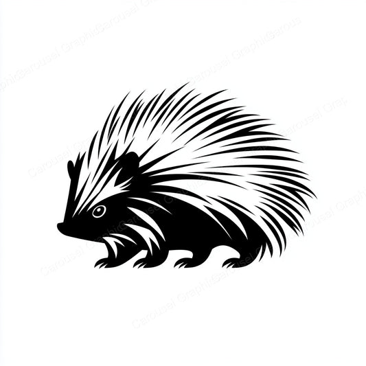 Porcupine Vector Graphic preview