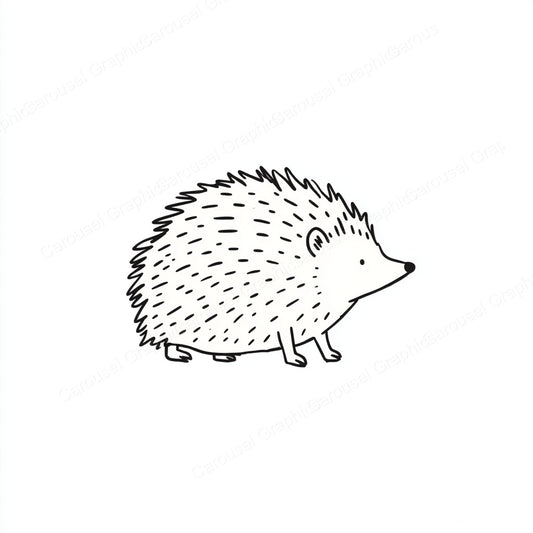 Porcupine Vector Graphic preview