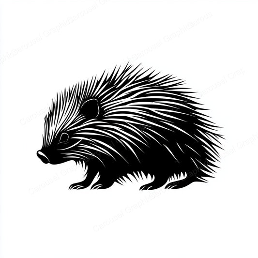 Porcupine Vector Graphic preview