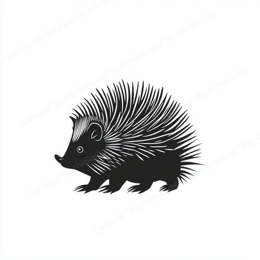 Porcupine Vector Graphic preview