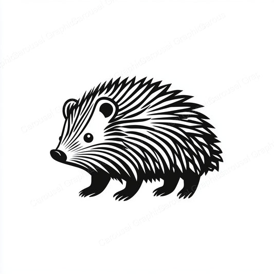 Porcupine Vector Graphic preview