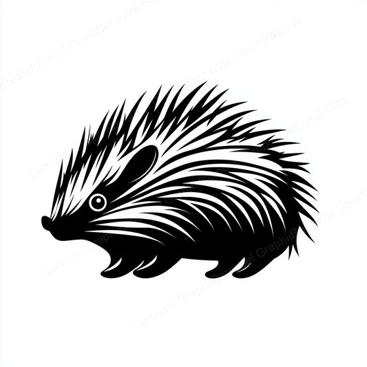 Porcupine Vector Graphic preview
