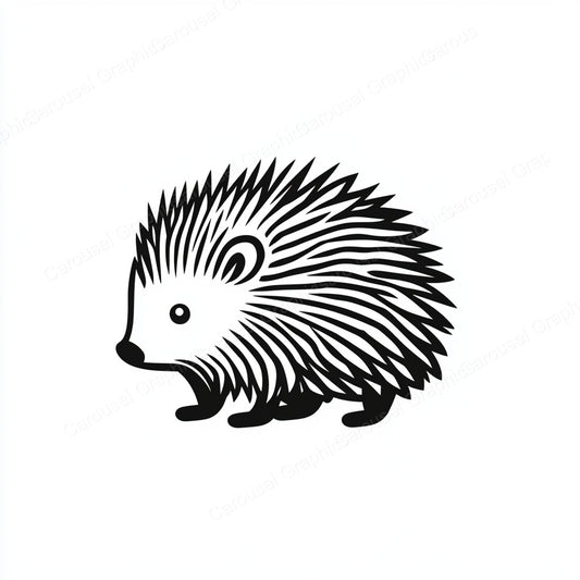 Porcupine Vector Graphic preview