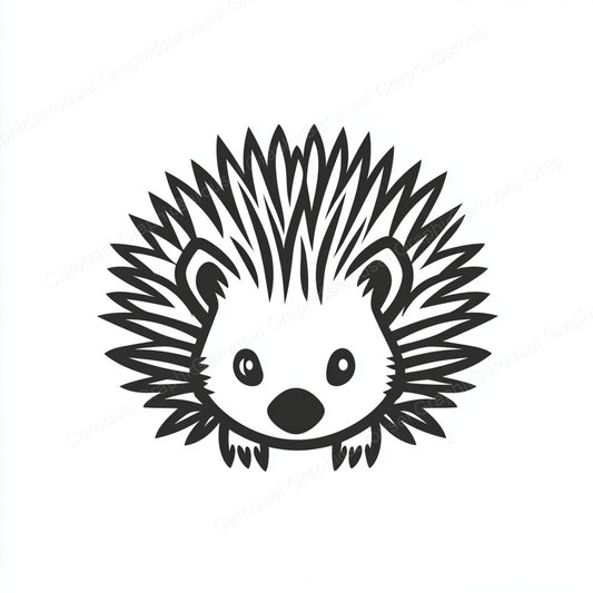 Porcupine Vector Graphic preview