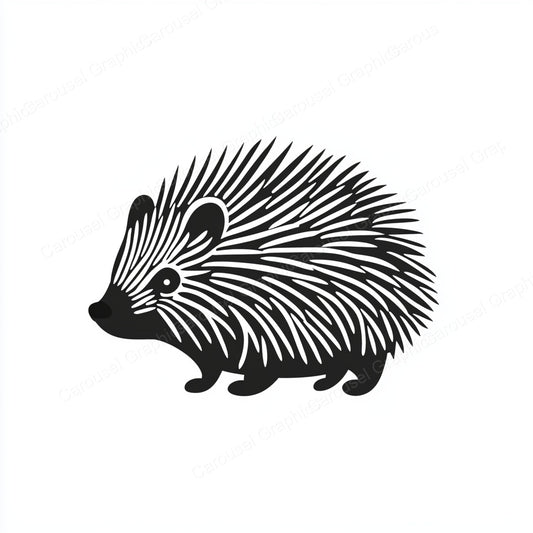 Porcupine Vector Graphic preview
