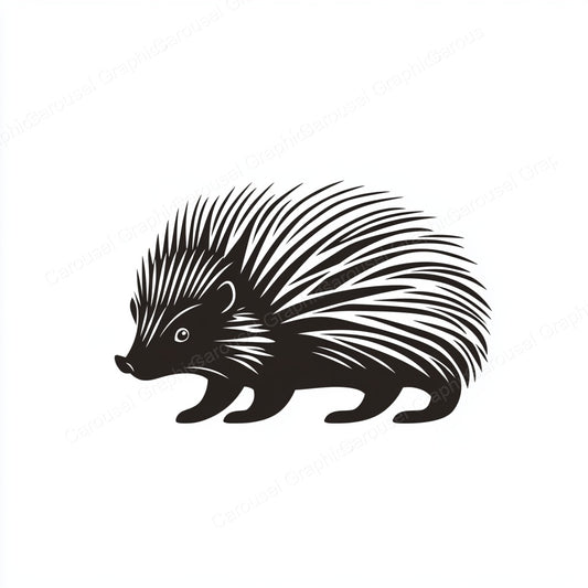 Porcupine Vector Graphic preview