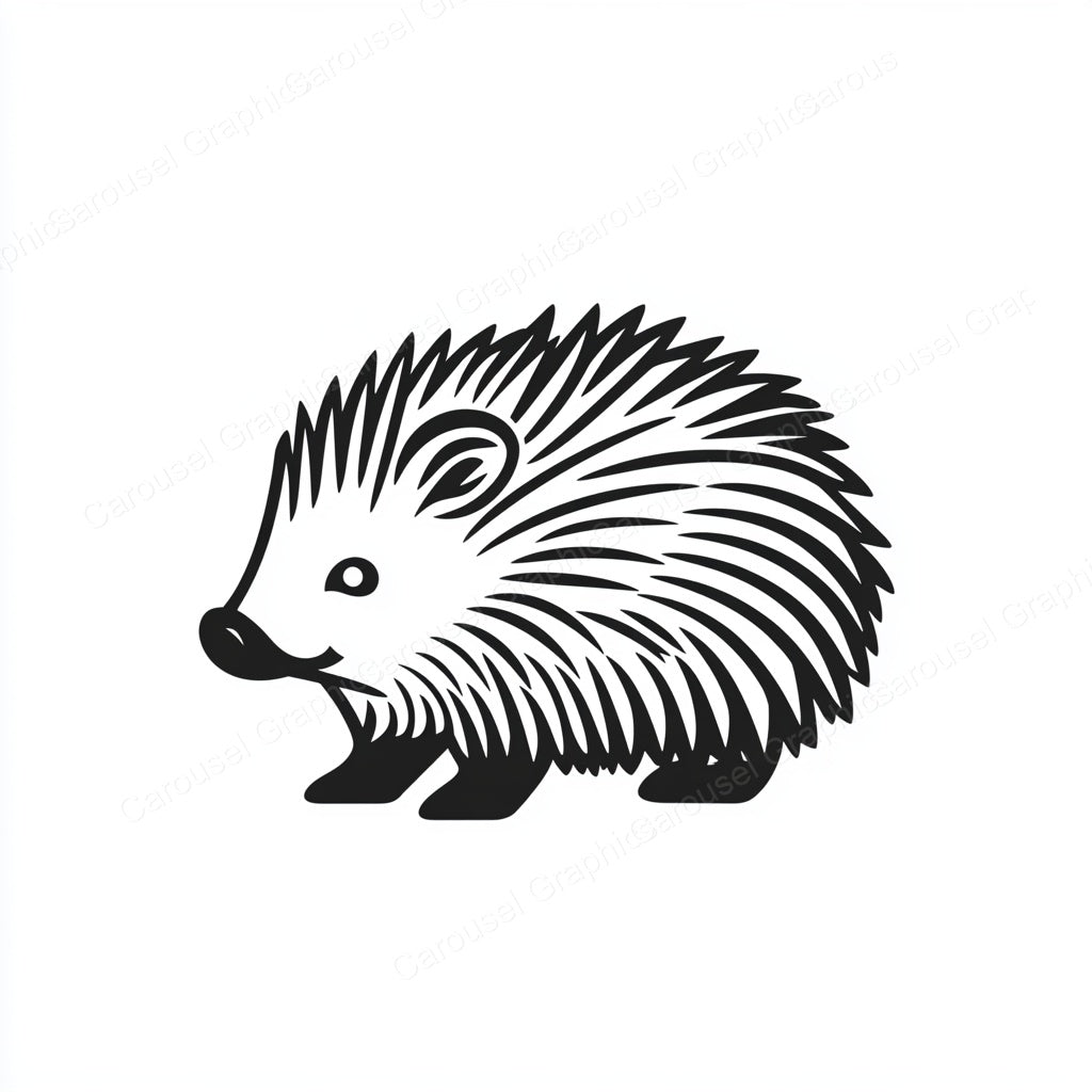 Porcupine Vector Graphic preview