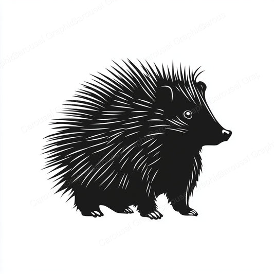 Porcupine Vector Graphic preview