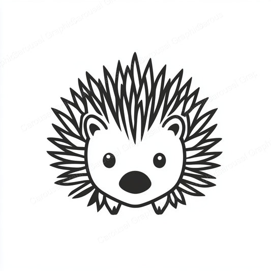 Porcupine Vector Graphic preview