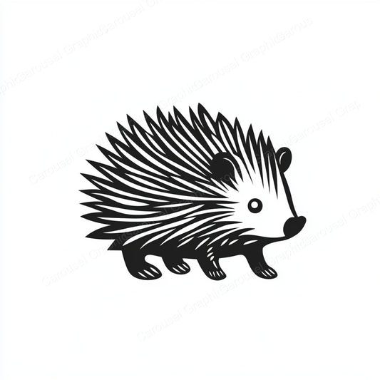 Porcupine Vector Graphic preview