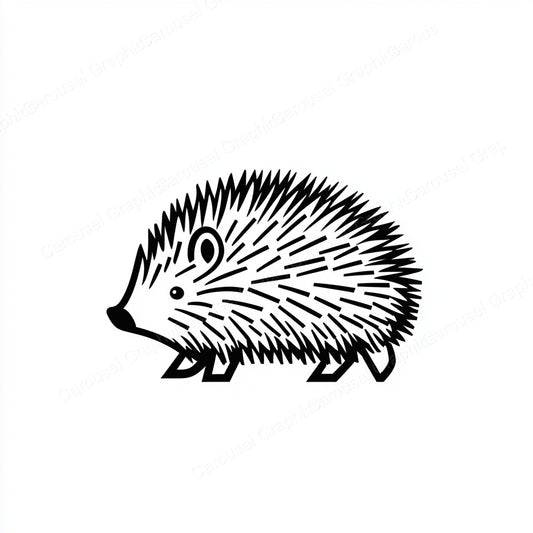 Porcupine Vector Graphic preview