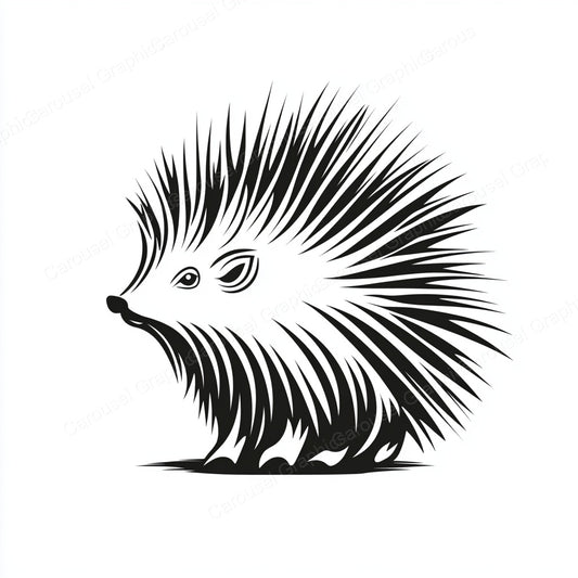 Porcupine Vector Graphic preview