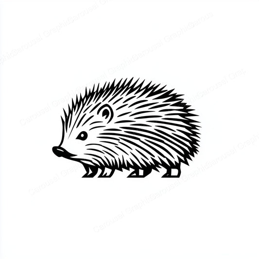 Porcupine Vector Graphic preview