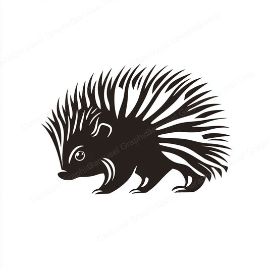 Porcupine Vector Graphic preview