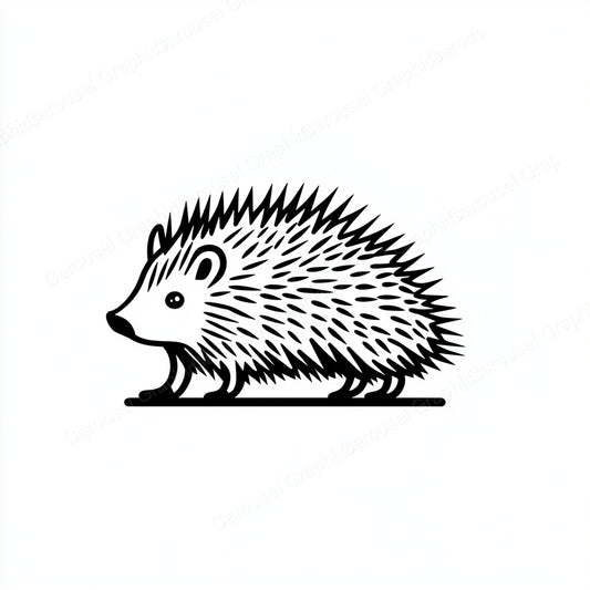 Porcupine Vector Graphic preview