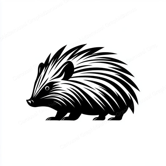 Porcupine Vector Graphic preview
