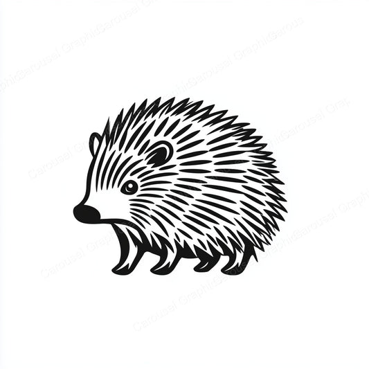 Porcupine Vector Graphic preview
