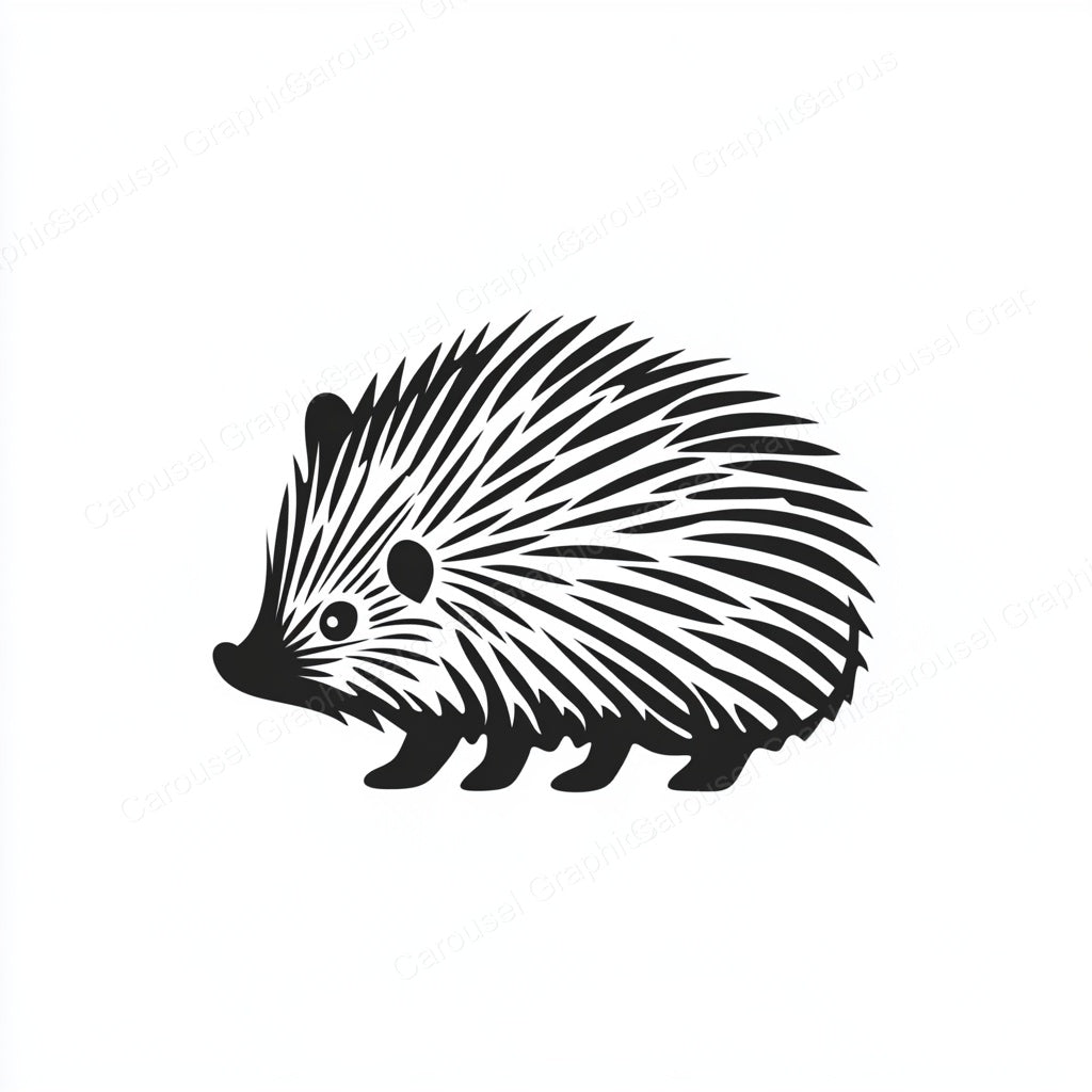 Porcupine Vector Graphic preview