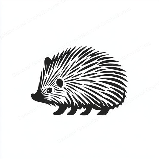 Porcupine Vector Graphic preview
