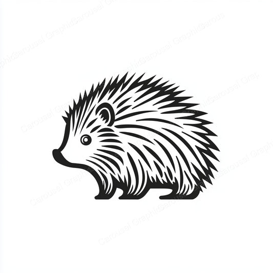 Porcupine Vector Graphic preview