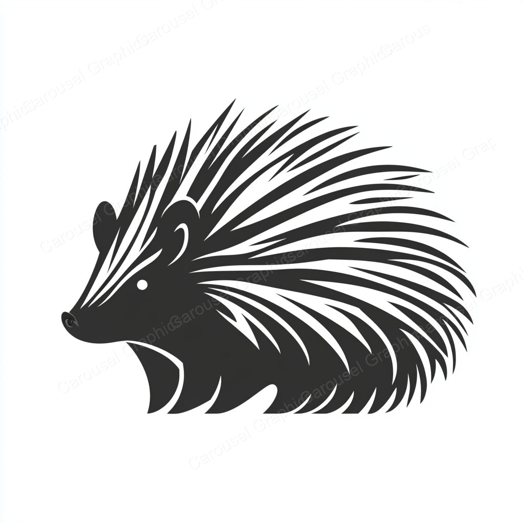Porcupine Vector Graphic preview