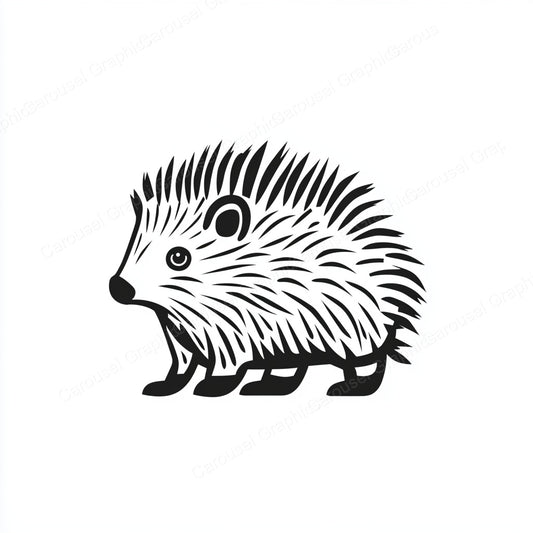 Porcupine Vector Graphic preview